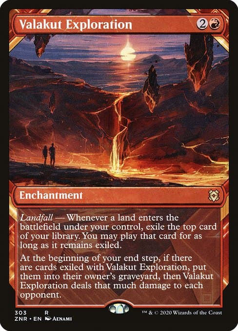 Valakut Exploration from Zendikar Rising (Rare)
