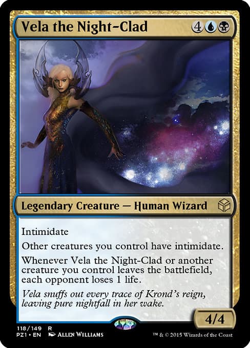 Vela the Night-Clad from Legendary Cube Prize Pack (Rare)