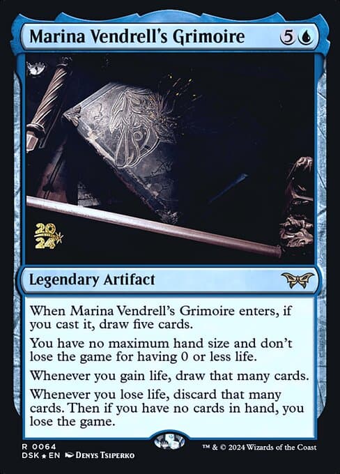 Marina Vendrell's Grimoire from Duskmourn: House of Horror Promos (Rare)