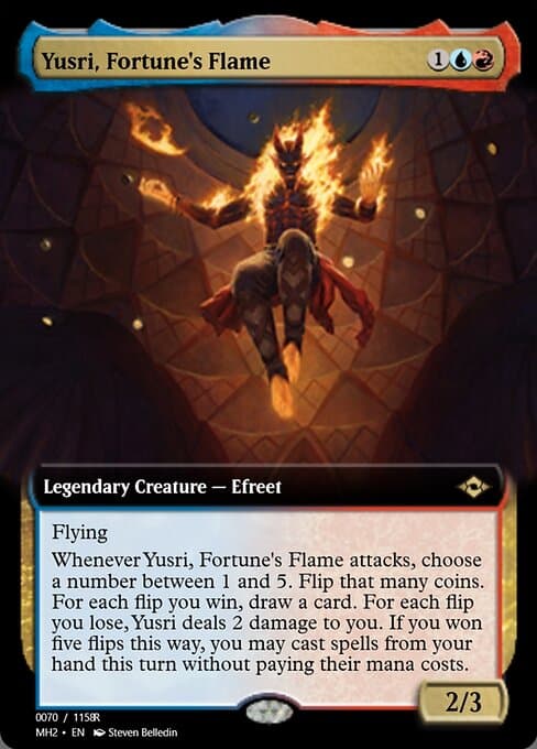 Yusri, Fortune's Flame from Magic Online Promos (Rare)