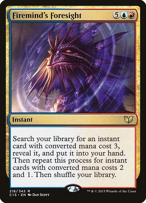 Firemind's Foresight from Commander 2015 (Rare)