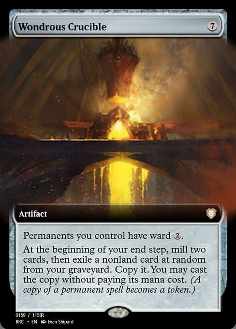 Wondrous Crucible from Magic Online Promos (Rare)