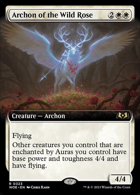 Archon of the Wild Rose from Wilds of Eldraine (Rare)