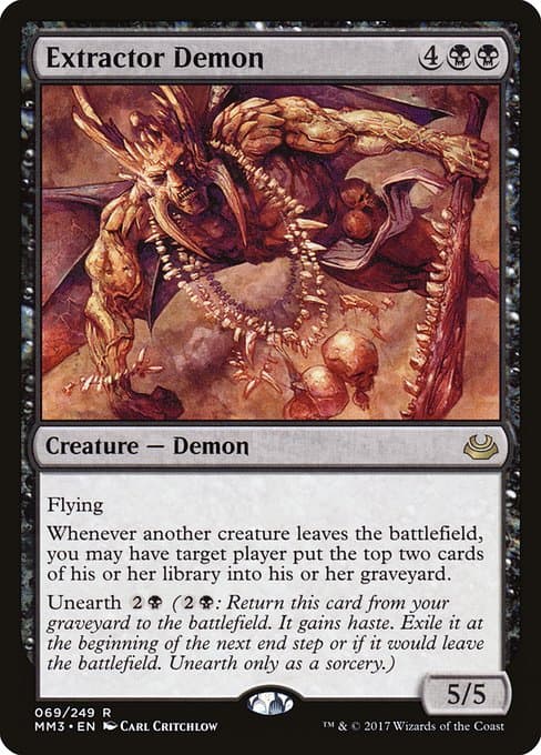 Extractor Demon from Modern Masters 2017 (Rare)