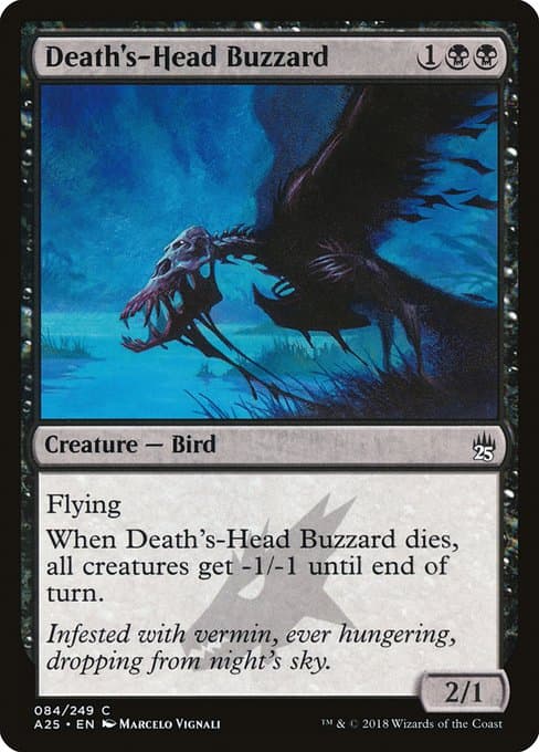 Death's-Head Buzzard from Masters 25 (Common)