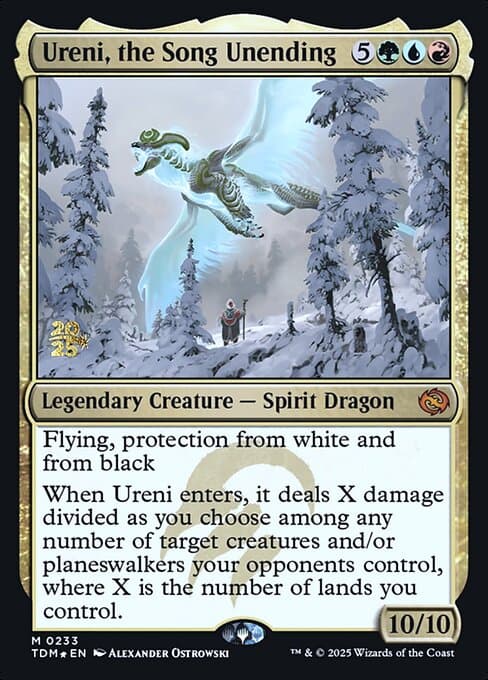 Ureni, the Song Unending from Tarkir: Dragonstorm Promos (Mythic)