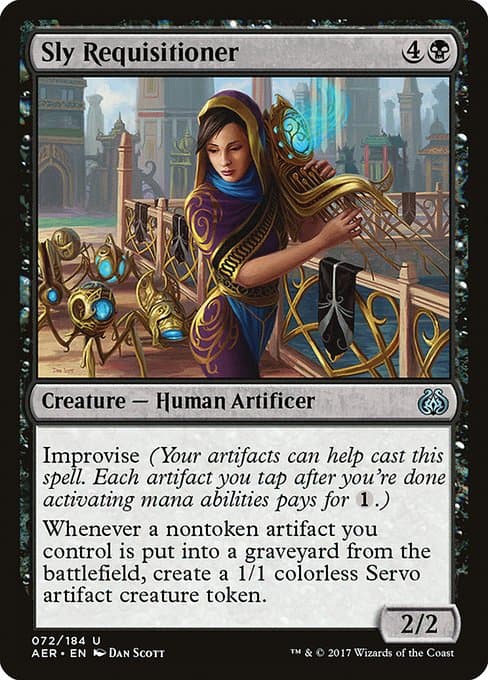 Sly Requisitioner from Aether Revolt (Uncommon)