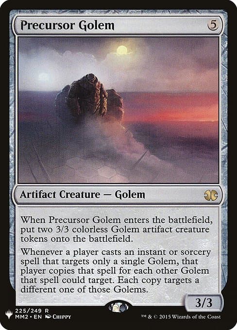 Precursor Golem from The List (Rare)