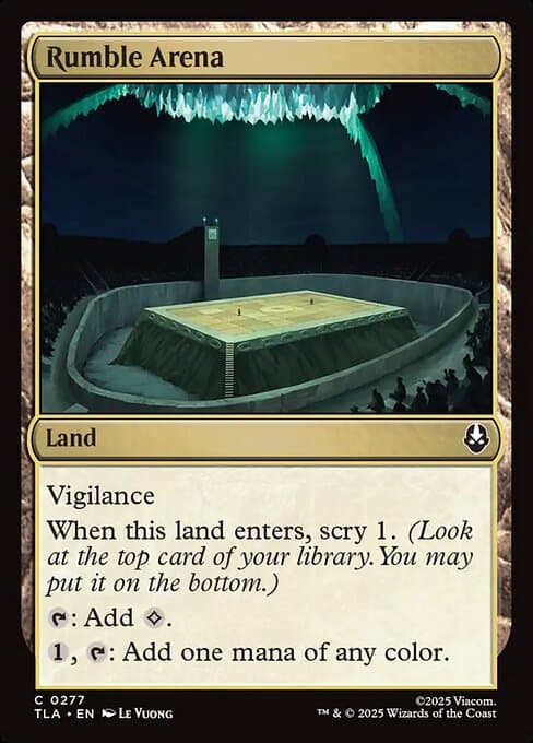 Rumble Arena from Avatar: The Last Airbender (Common)