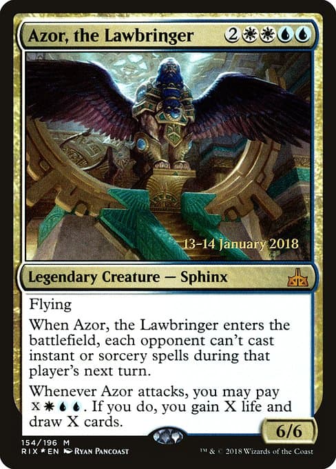 Azor, the Lawbringer (Mythic)