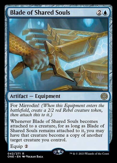 Blade of Shared Souls from Phyrexia: All Will Be One Promos (Rare)