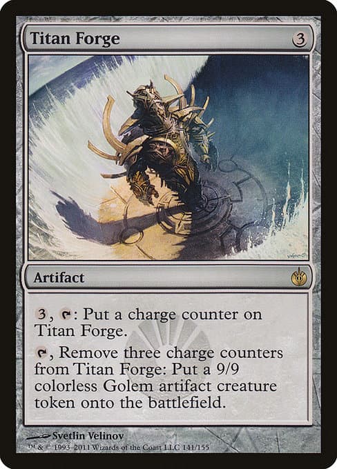 Titan Forge from Mirrodin Besieged (Rare)