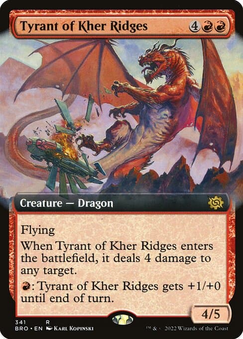 Tyrant of Kher Ridges from The Brothers' War (Rare)