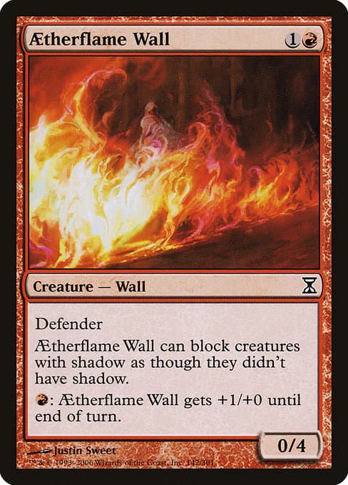 Aetherflame Wall from Time Spiral (Common)