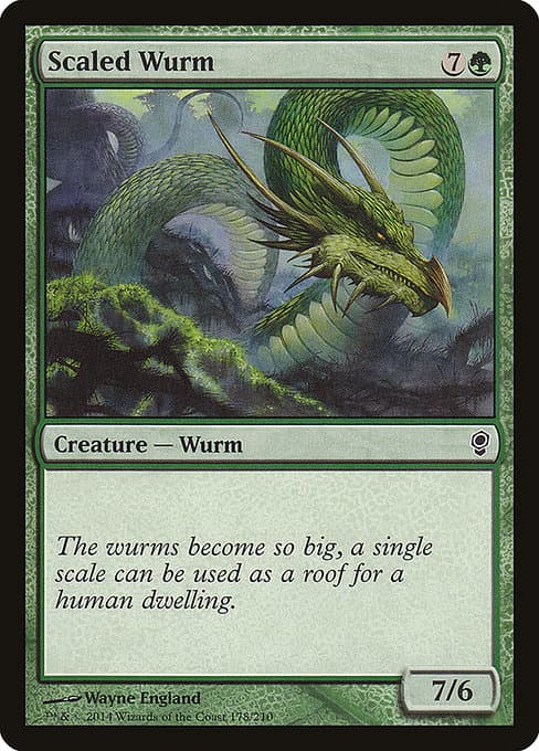 Scaled Wurm from Conspiracy (Common)