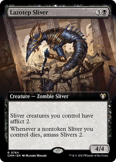 Lazotep Sliver from Commander Masters (Rare)