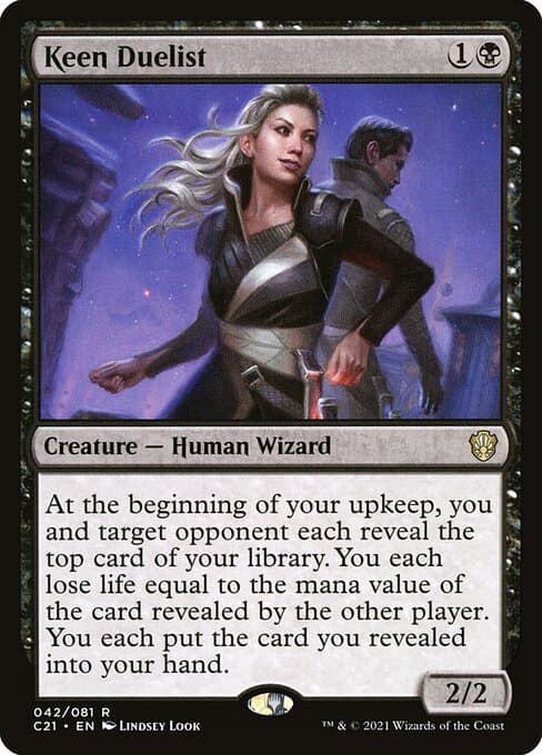 Keen Duelist from Commander 2021 (Rare)