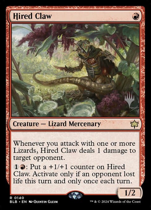 Hired Claw from Bloomburrow Promos (Rare)