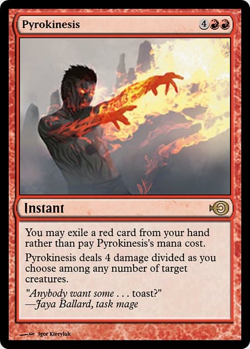 Pyrokinesis from Magic Online Promos (Rare)