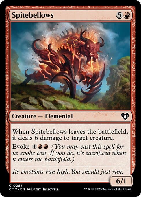 Spitebellows from Commander Masters (Common)