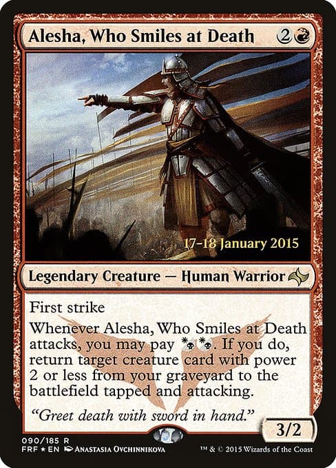 Alesha, Who Smiles at Death (Rare)