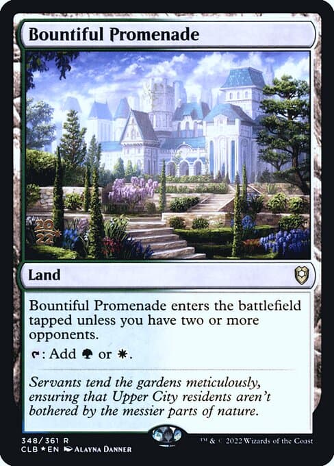 Bountiful Promenade from Battle for Baldur's Gate Promos (Rare)