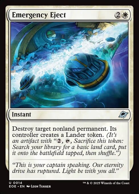 Emergency Eject from Edge of Eternities (Uncommon)