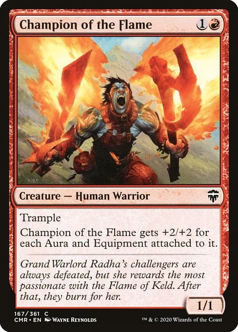 Champion of the Flame from Commander Legends (Common)