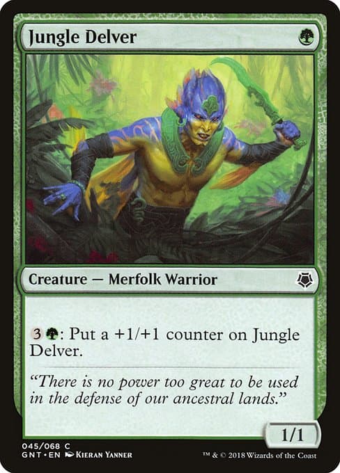 Jungle Delver (Common)