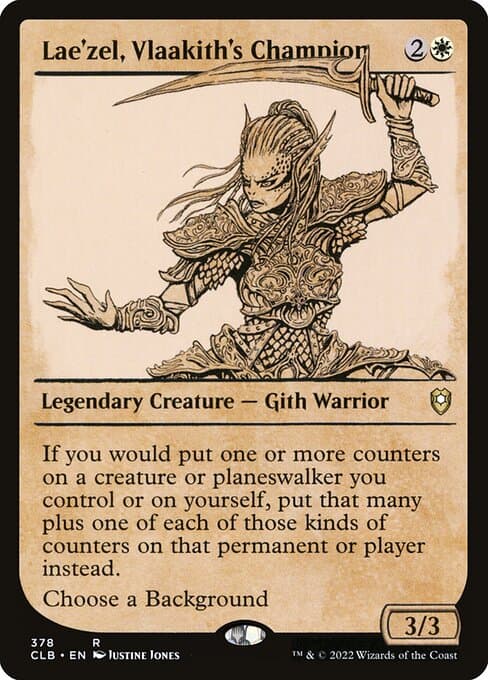 Lae'zel, Vlaakith's Champion from Commander Legends: Battle for Baldur's Gate (Rare)