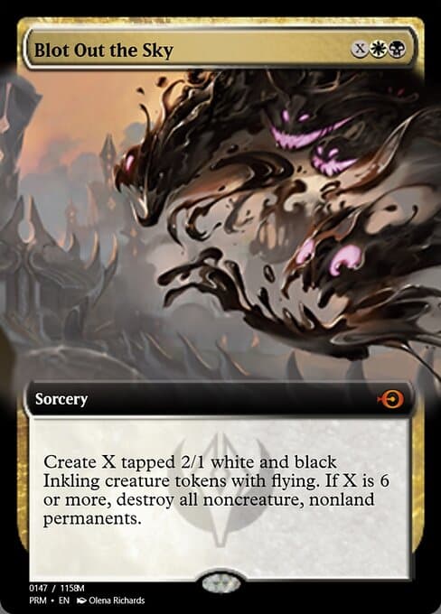 Blot Out the Sky from Magic Online Promos (Mythic)