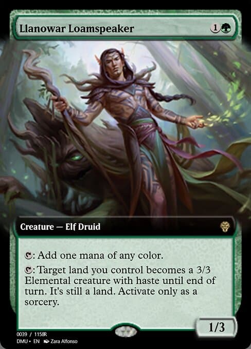 Llanowar Loamspeaker from Magic Online Promos (Rare)