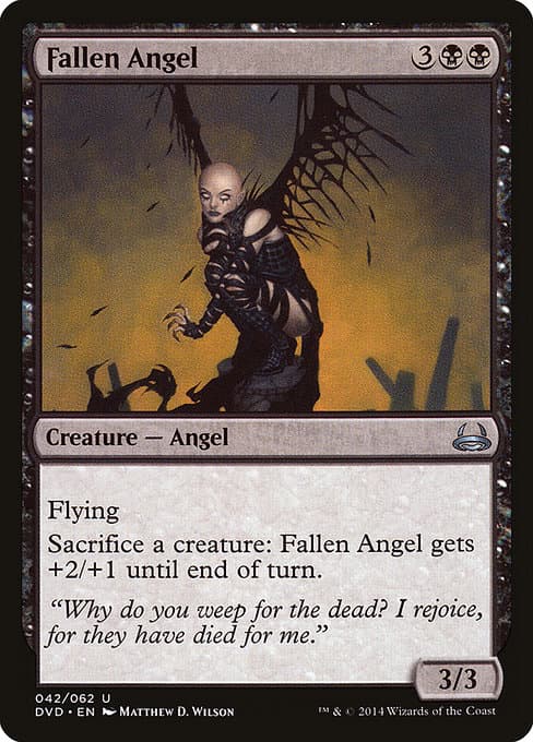 Fallen Angel from Duel Decks Anthology: Divine vs. Demonic (Uncommon)
