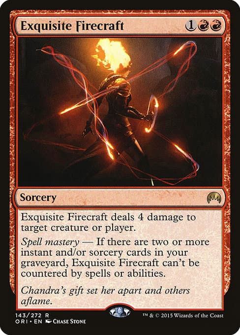 Exquisite Firecraft from Magic Origins (Rare)