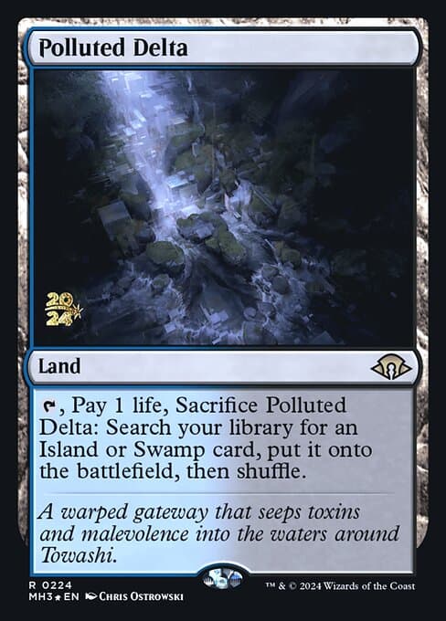 Polluted Delta from Modern Horizons 3 Promos (Rare)
