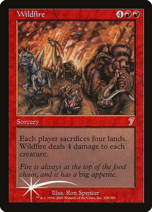 Wildfire from Seventh Edition (Rare)