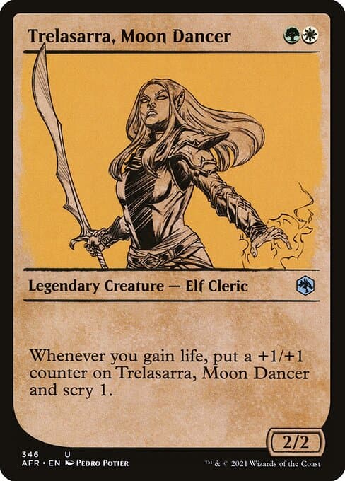 Trelasarra, Moon Dancer from Adventures in the Forgotten Realms (Uncommon)