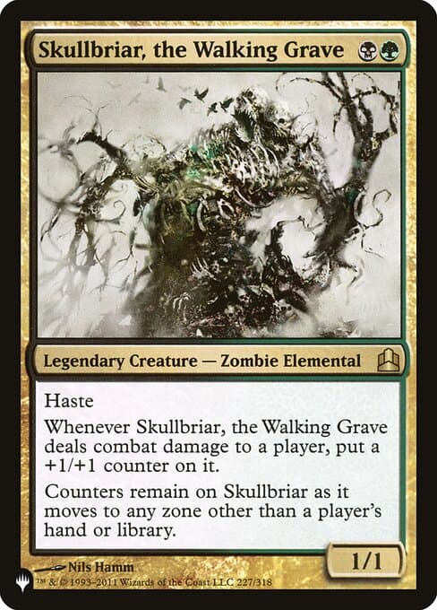 Skullbriar, the Walking Grave from The List (Rare)