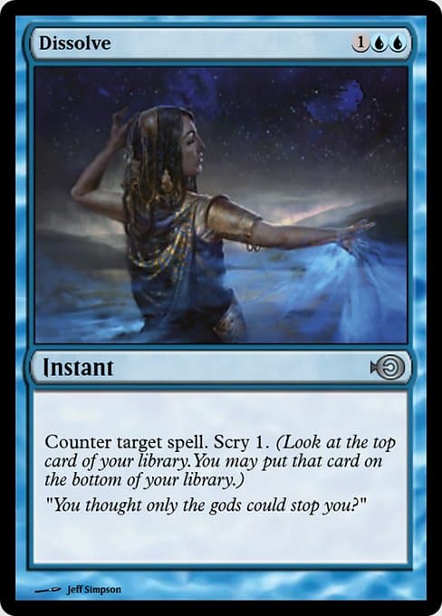 Dissolve from Magic Online Promos (Uncommon)