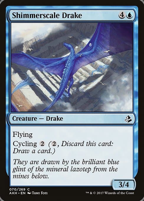 Shimmerscale Drake from Amonkhet (Common)