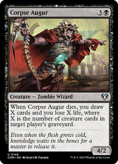 Corpse Augur from Commander Masters (Uncommon)