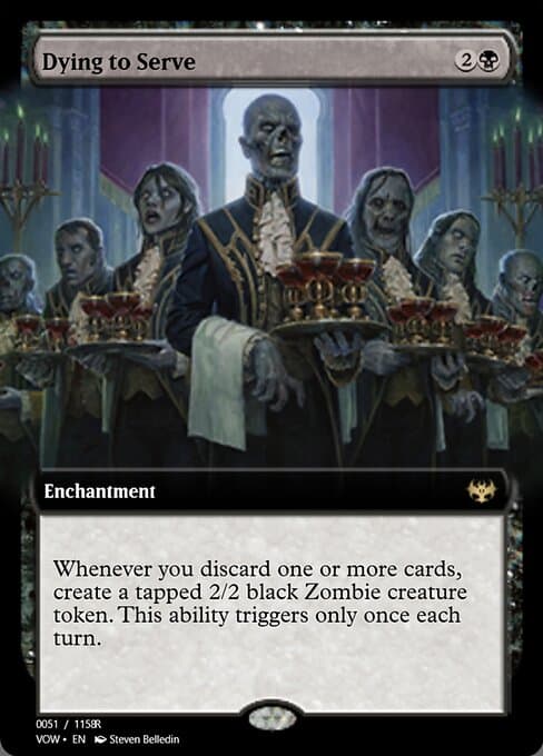 Dying to Serve from Magic Online Promos (Rare)