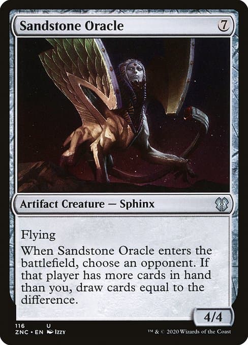 Sandstone Oracle from Zendikar Rising Commander (Uncommon)