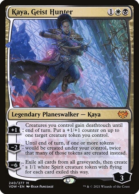 Kaya, Geist Hunter from Innistrad: Crimson Vow (Mythic)
