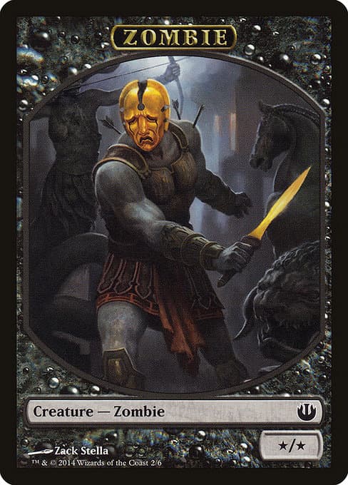 Zombie from Journey into Nyx Tokens (Common)