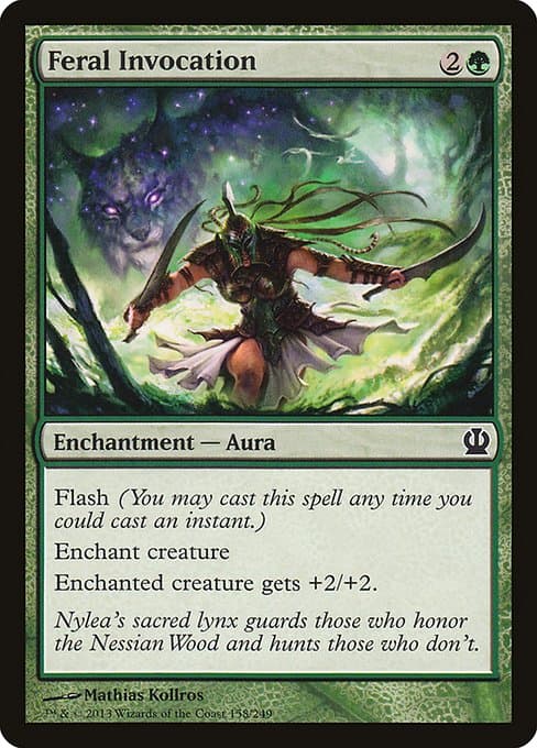 Feral Invocation from Theros (Common)