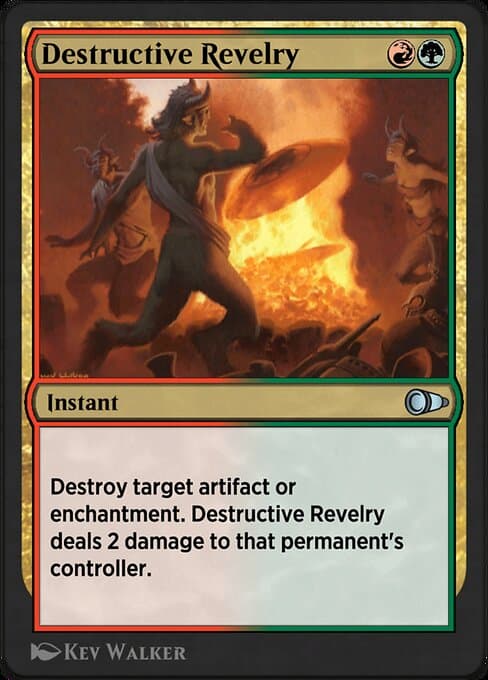Destructive Revelry from Pioneer Masters (Uncommon)
