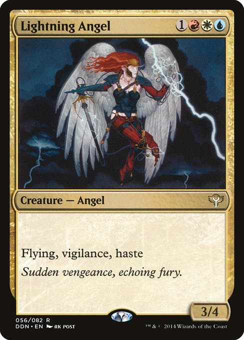 Lightning Angel from Duel Decks: Speed vs. Cunning (Rare)