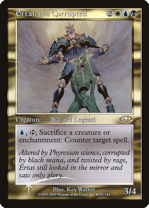 Ertai, the Corrupted from Planeshift (Rare)