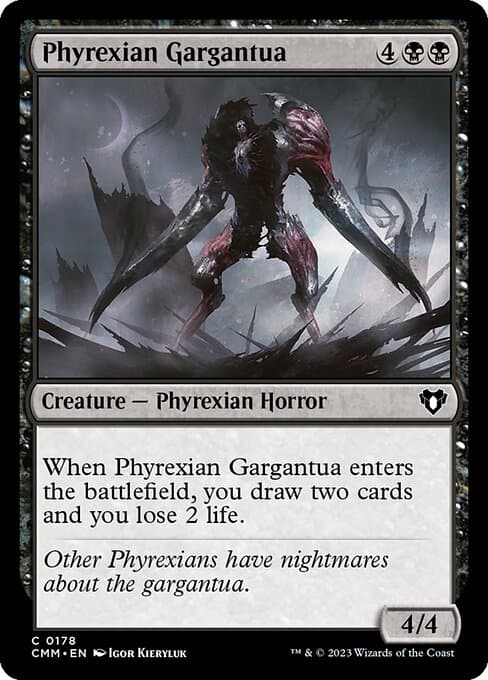 Phyrexian Gargantua from Commander Masters (Common)